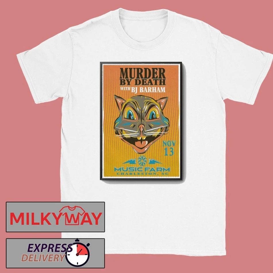 Murder By Death Nov 13 2025 Music Farm In Charleston SC Poster shirt