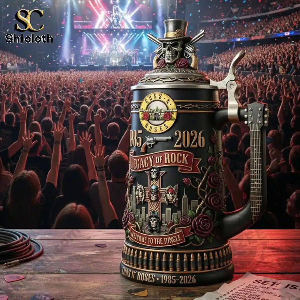 Guns N’ Roses Legacy of Rock 40th Anniversary Commemorative Beer Stein