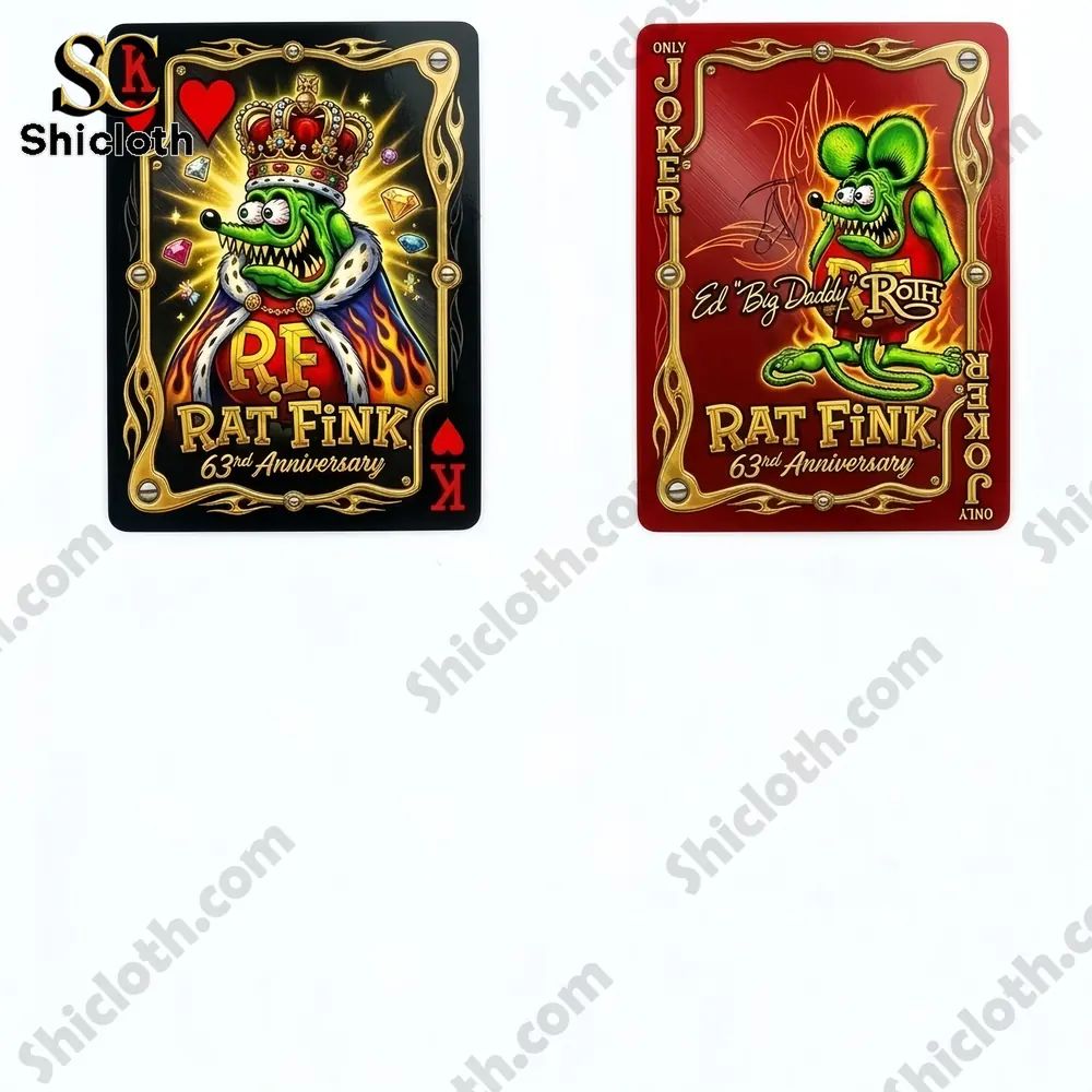 Rat Fink 63rd Anniversary Limited Edition Playing Cards