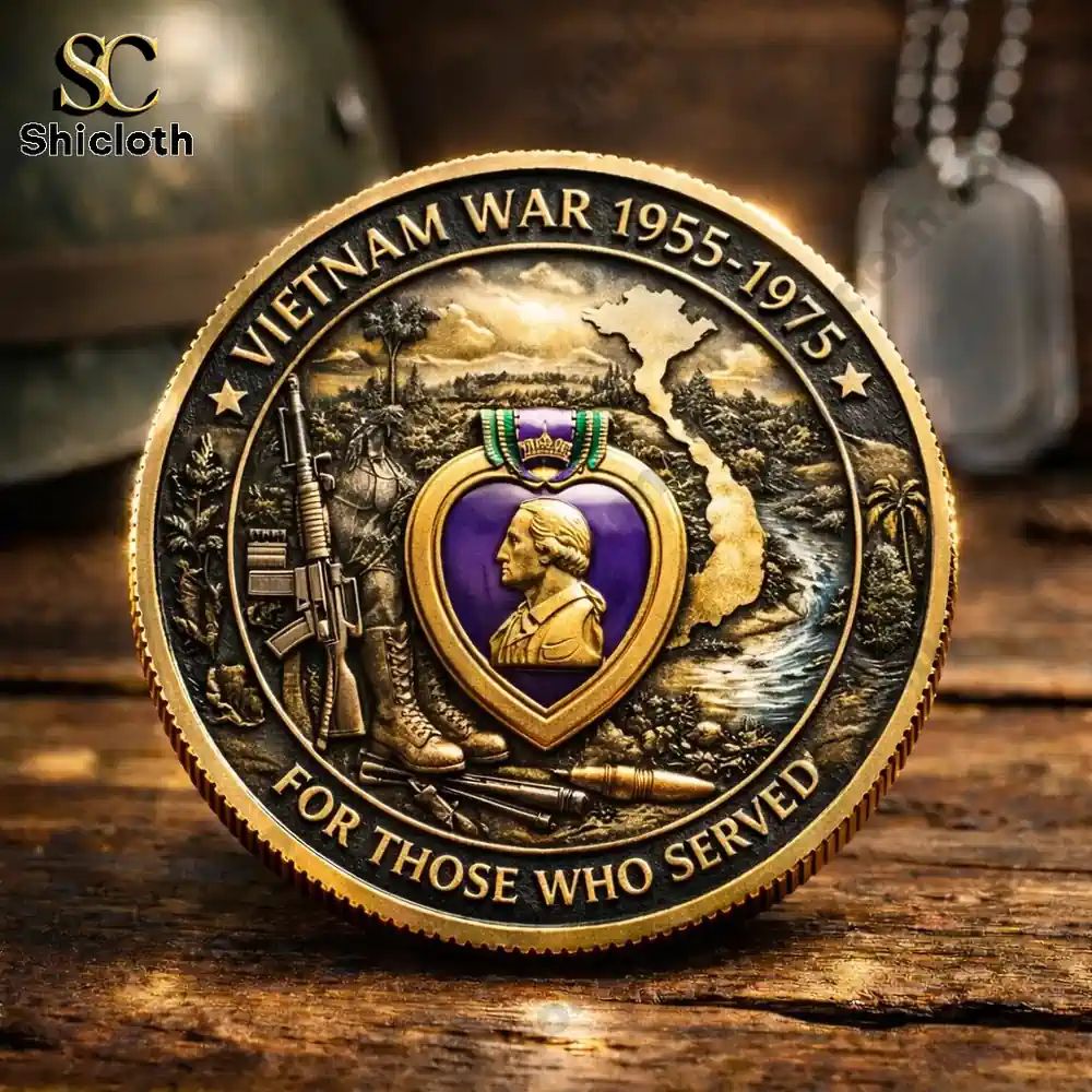 Vietnam Veterans Honoring The Courage Commemorative Coin