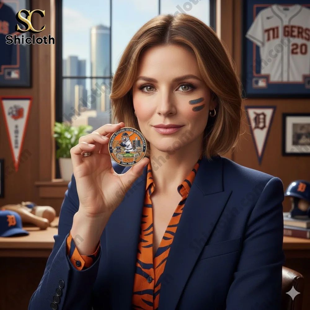 Detroit Tigers 125th Anniversary Commemorative Limited Coin