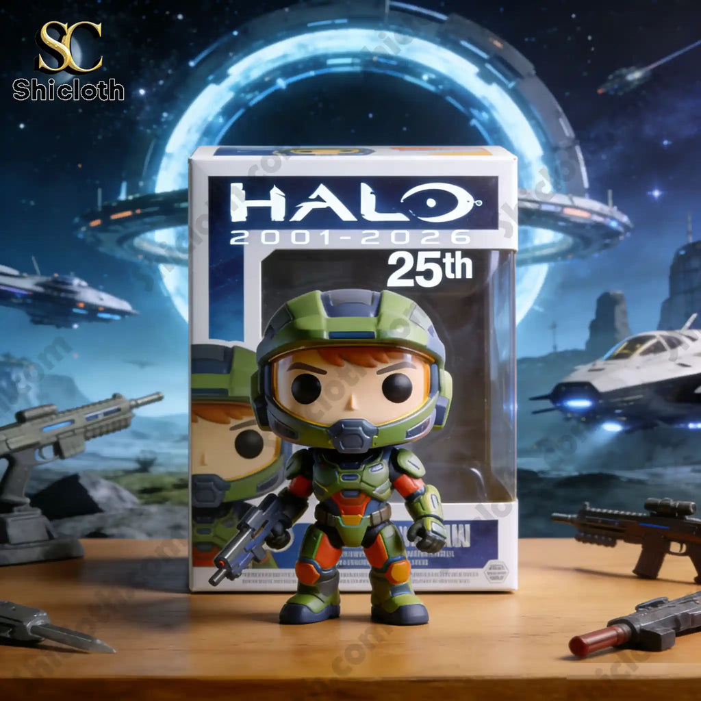 Halo 25th Anniversary 2001-2026 Pop Figure Doll