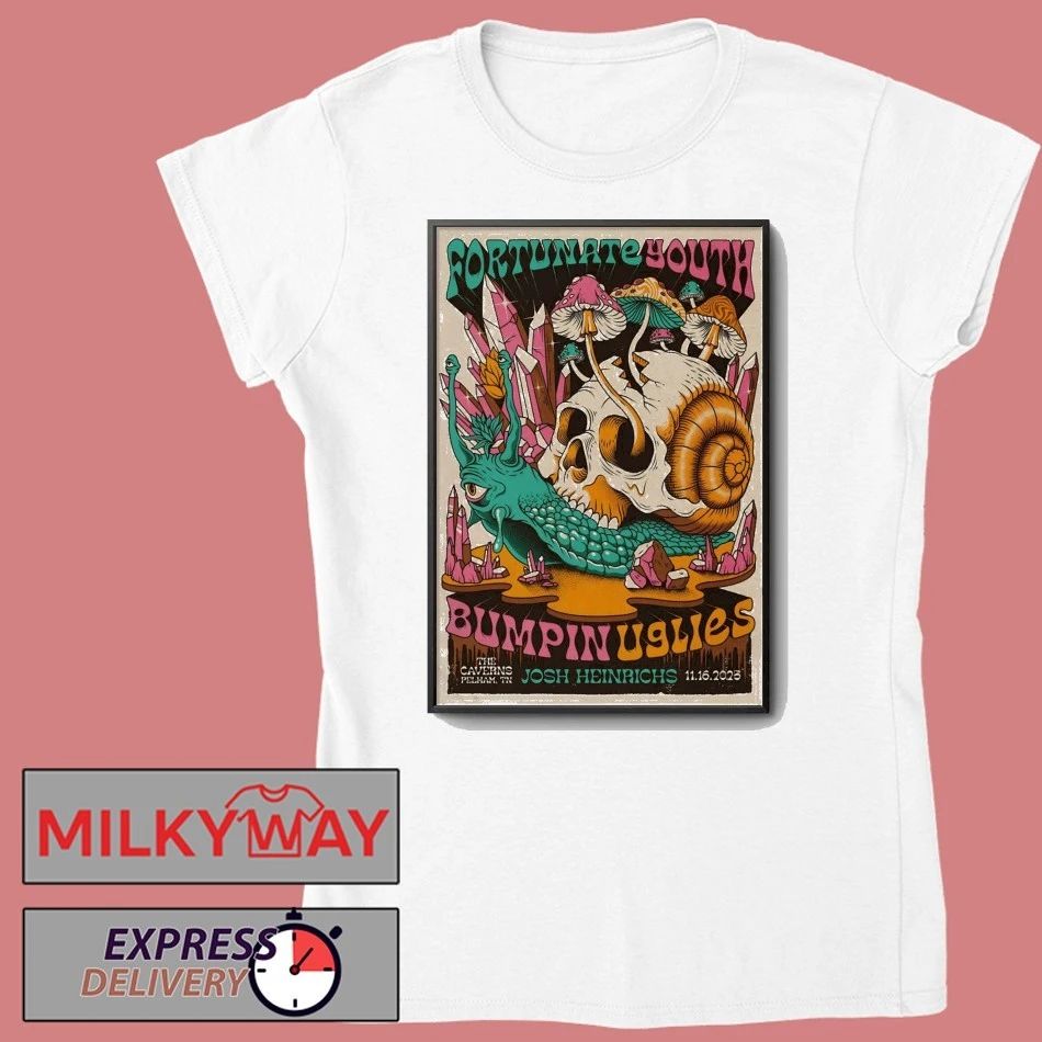 Fortunate Youth Nov 16 2025 The Caverns Shows Poster shirt