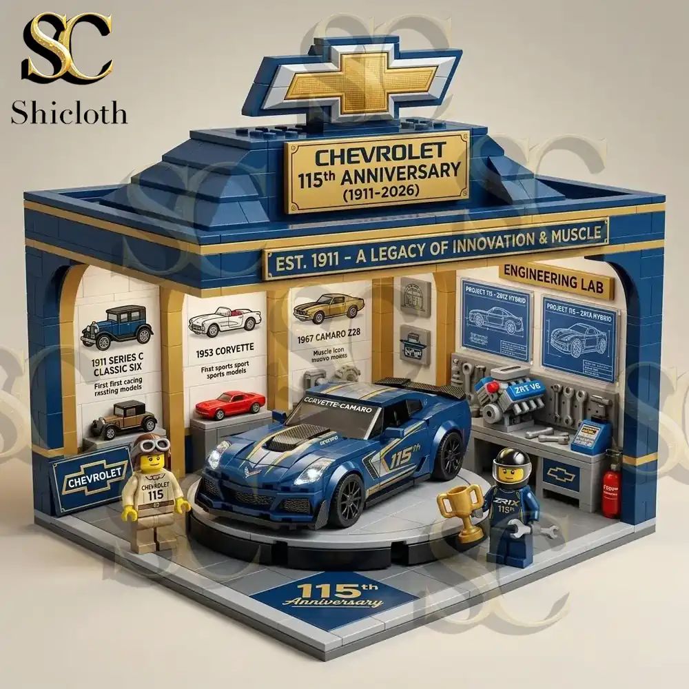 A Century of Legend Chevrolet 115th Anniversary Building Blocks