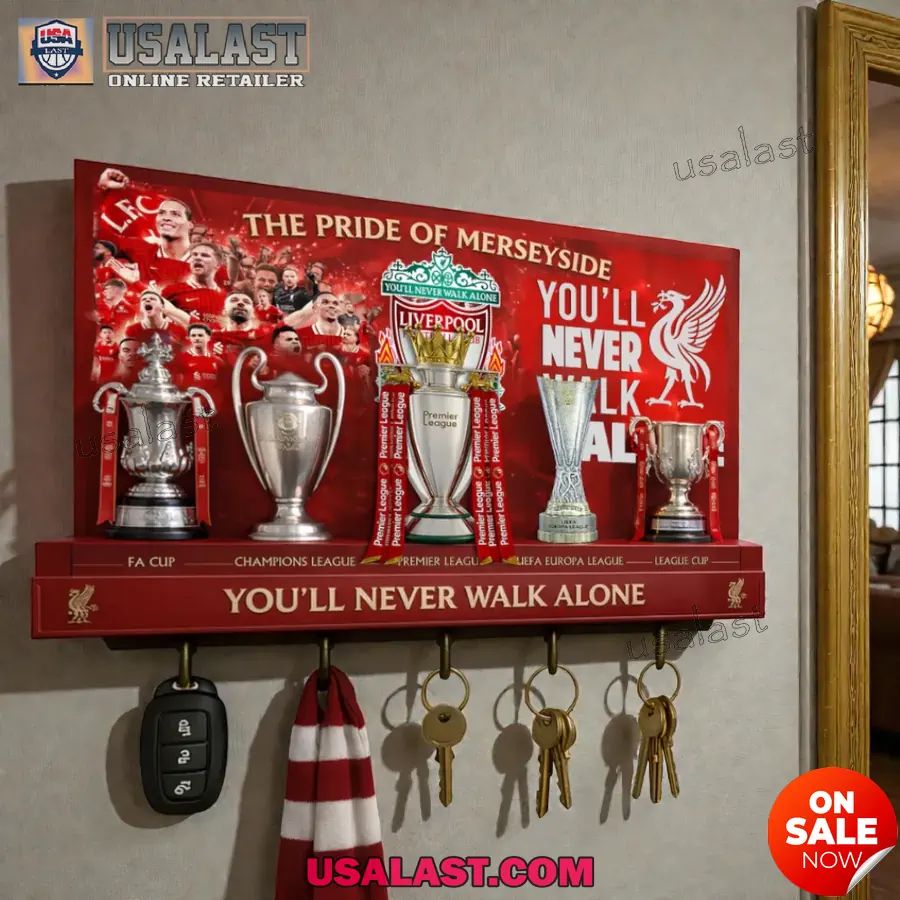 Liverpool FC Pride Collection Wall Key Holder