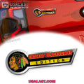 Chicago Blackhawks Edition 3D Engraved Car Name Emblem