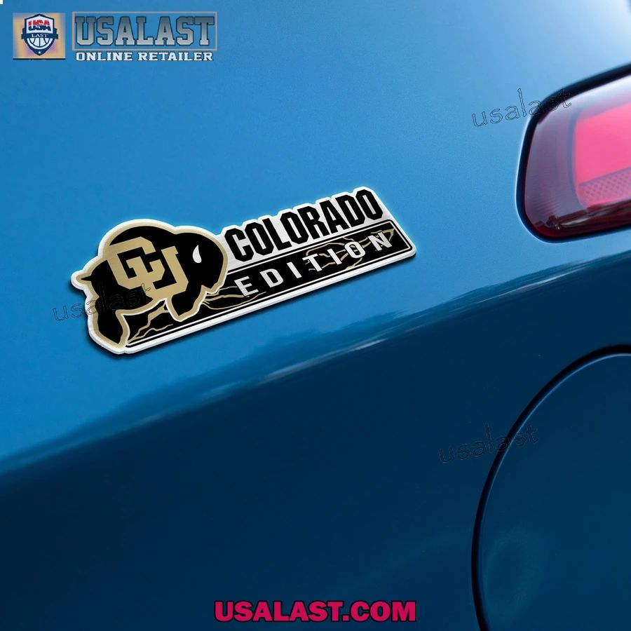Colorado Buffaloes Edition 3D Car Emblem Badge