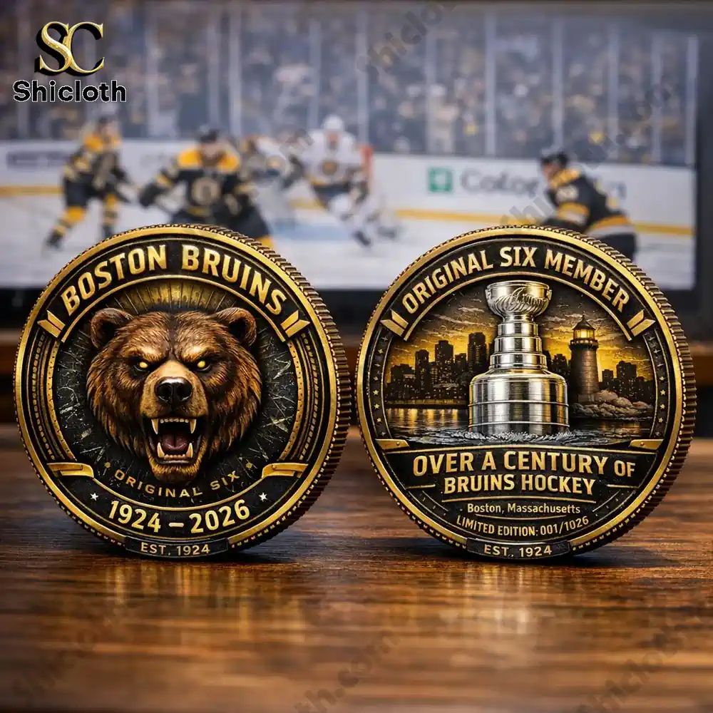 Boston Bruins 102nd Anniversary Commemorative Coin