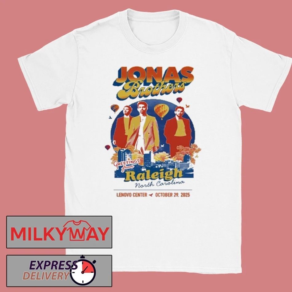 Jonas Brothers Oct 29 2025 The Lenovo Center shirt