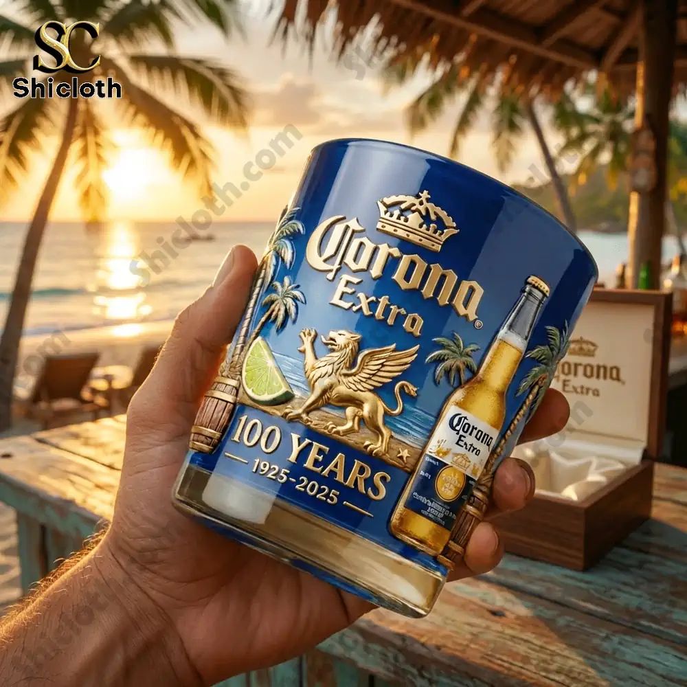 The Corona Extra 100th Anniversary Glass