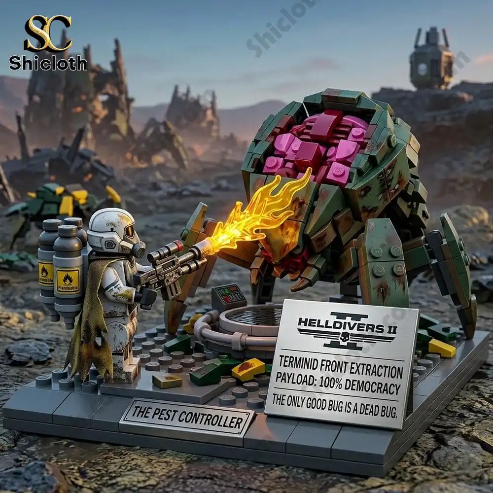 Helldivers Ii Frontline Combat Collectors Building Block Brick 2026