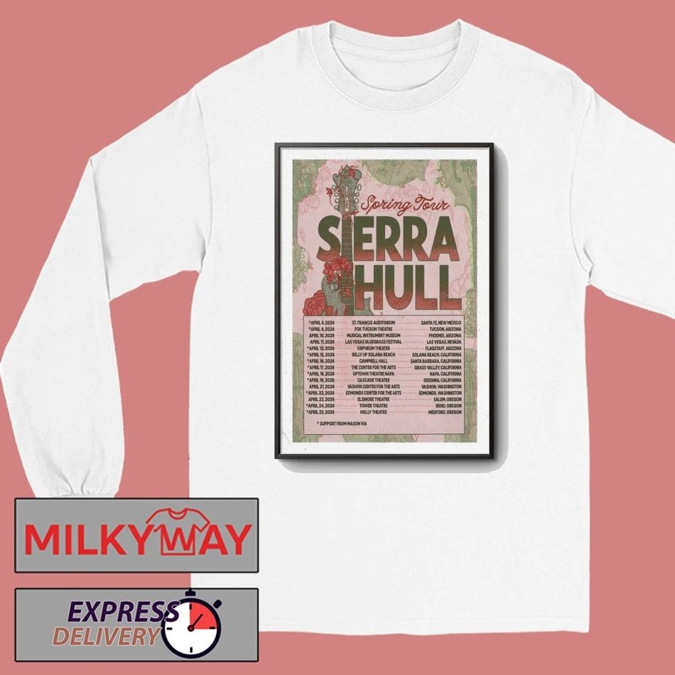 Poster Sierra Hull 2026 Spring Shows shirt