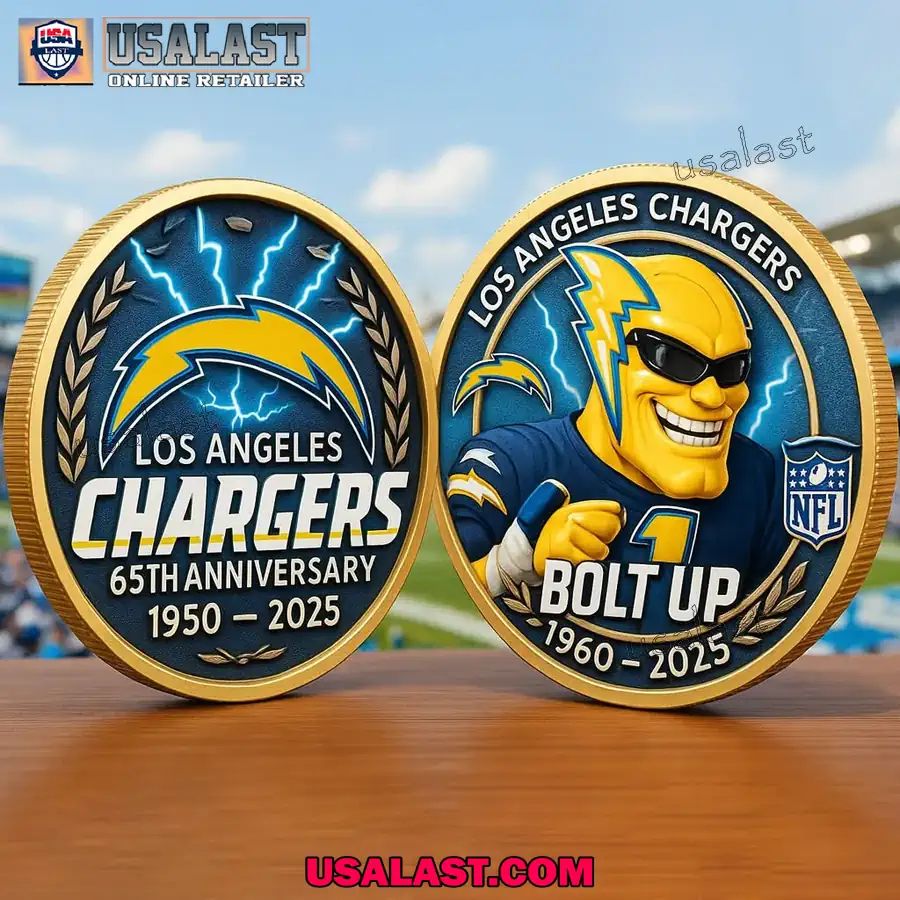 Los Angeles Chargers 65th Anniversary Commemorative Coin