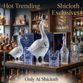 Grey Goose 30th Anniversary Bottle And Glass Combo Set