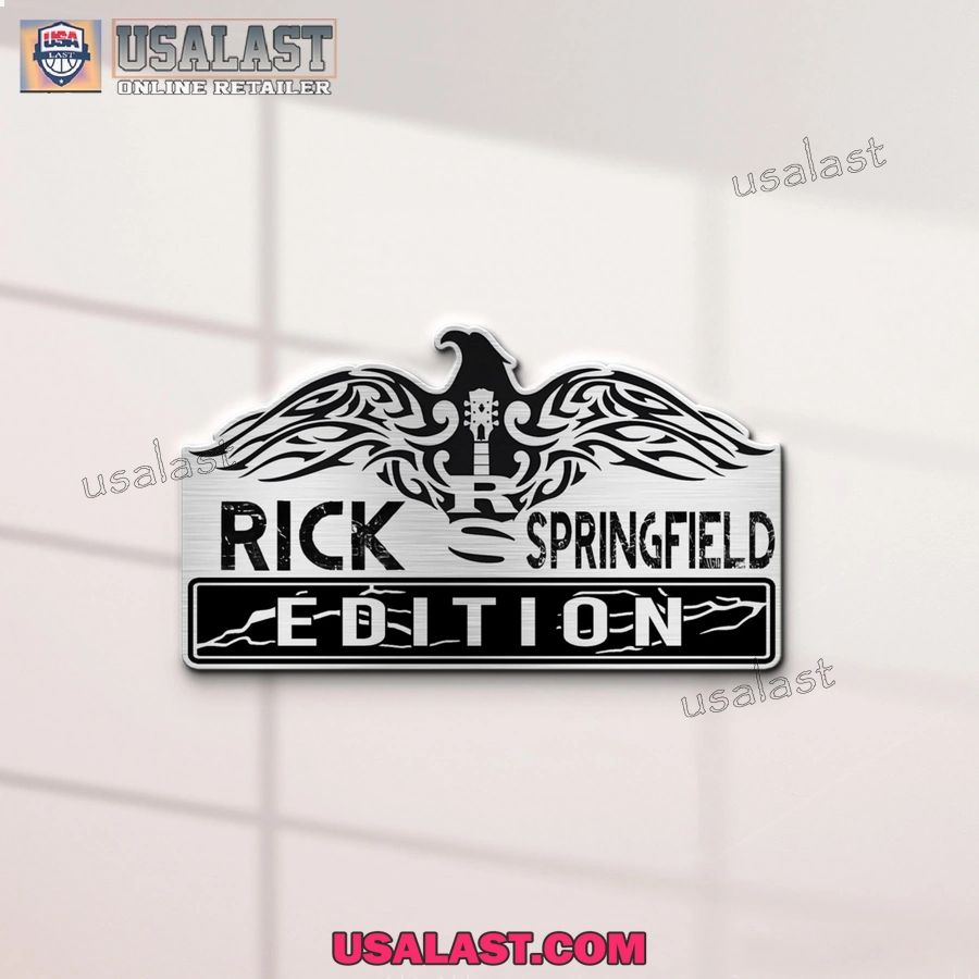 Rick Springfield Rock Edition 3D Car Badge Sticker