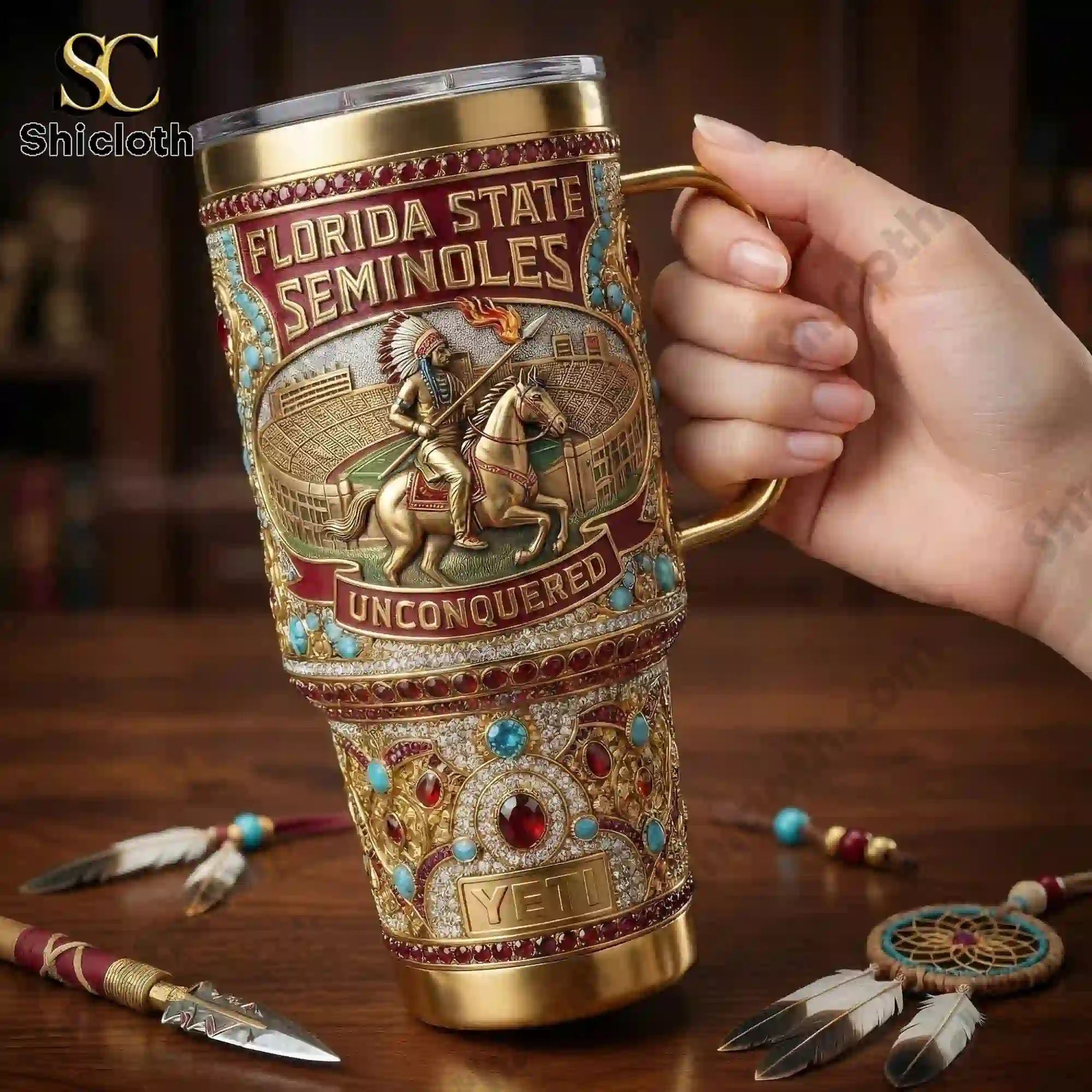 Florida State Seminoles 40oz Tumbler With Handle