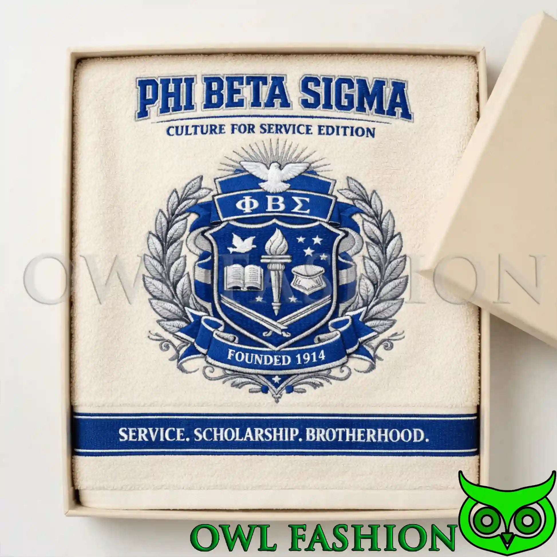 Phi Beta Sigma Premium Bath Towels