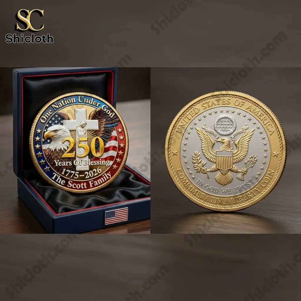 One Nation Under God 251 Years of Blessing 1775-2026 Commemorative Coin