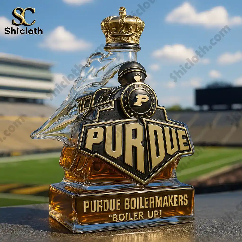 Purdue Boilermakers Crown Royal Bottle