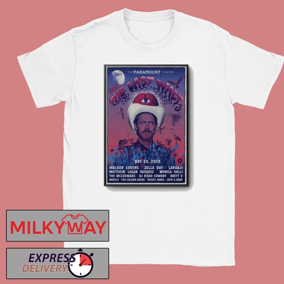 The Last Walt 3 12.20.2025 Austin TX Poster shirt