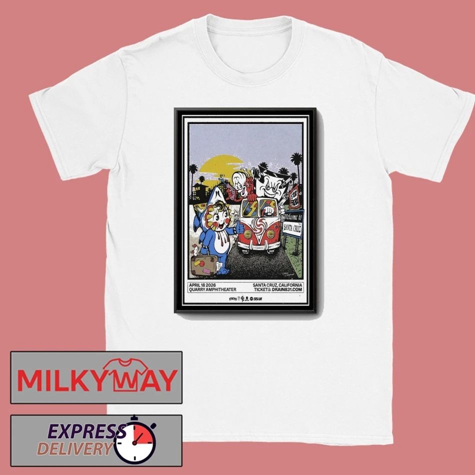 Drain Event Quarry Amphitheater 2026 Poster shirt
