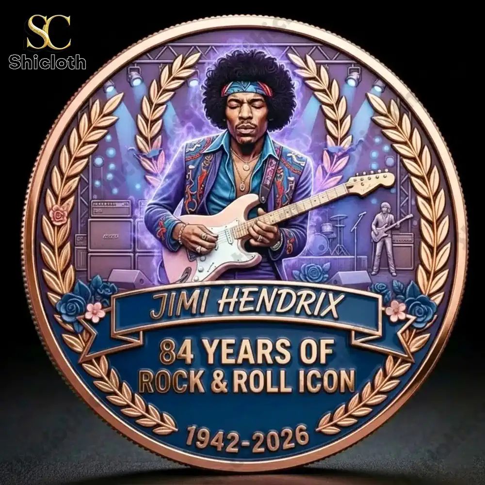 Jimi Hendrix 84 Years of a Rock & Roll Coin