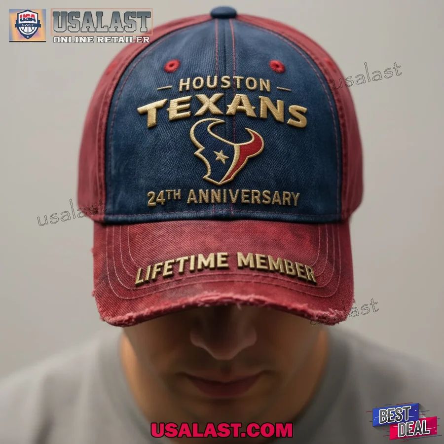 Houston Texans 24th Anniversary 2002-2026 Baseball Cap