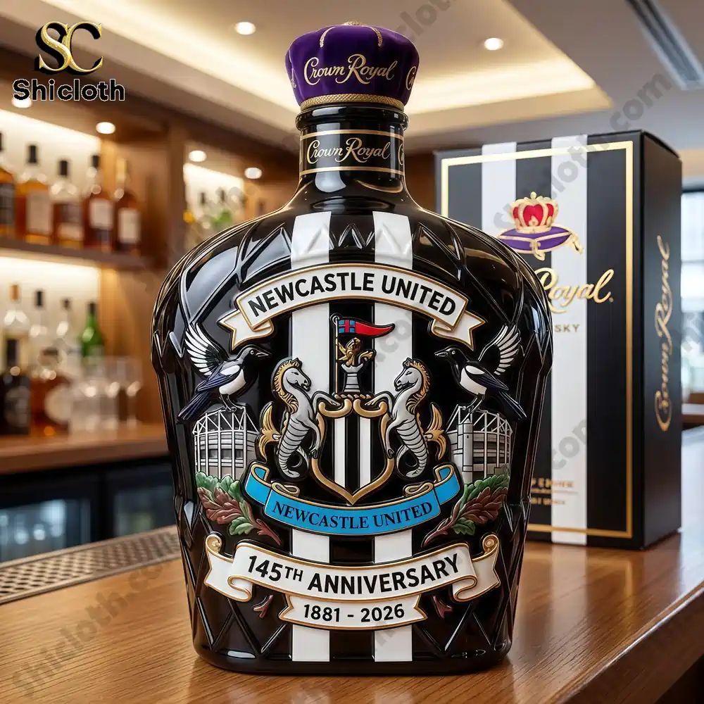 Newcastle United 145th Anniversary Commemorative Whisky Decanter