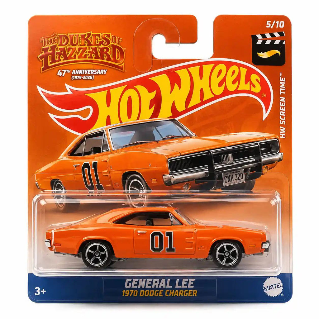 Wheels The Dukes of Hazzard 47th Anniversary General Lee 1970 Dodge Charger Edition Toy