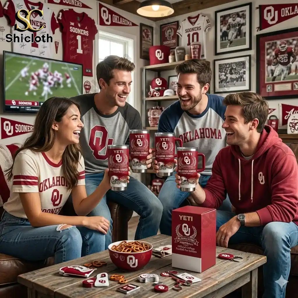 Oklahoma Sooners 136th Anniversary Yeti Tumbler