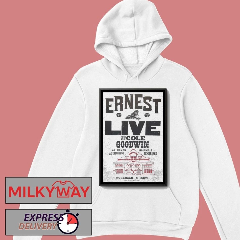 Ernest Ryman Auditorium Nashville, TN Poster shirt