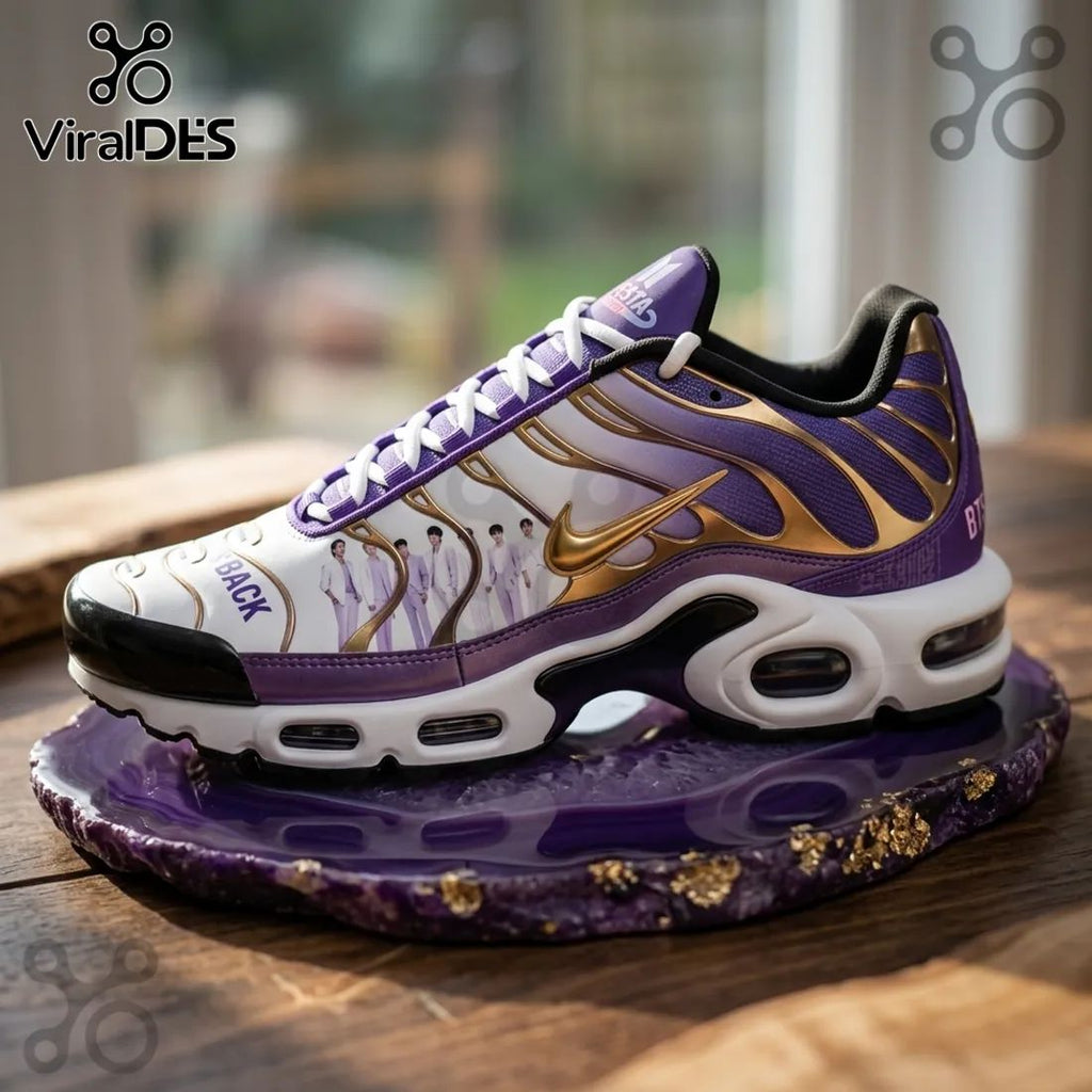 BTS x ARMY Purple Air Cushion Air Max Sport Shoes