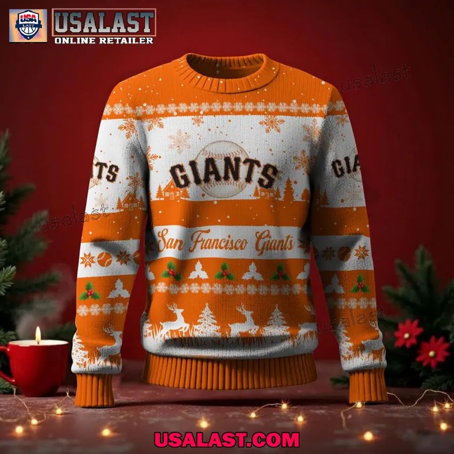 San Francisco Giants Ugly Christmas Sweater Jumper