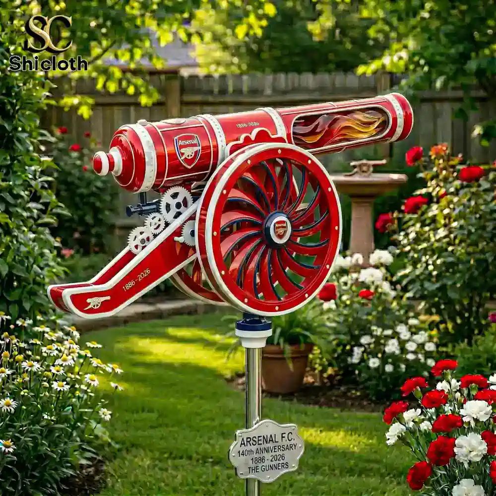 Arsenal FC 140th Anniversary Cannon Wind Spinner