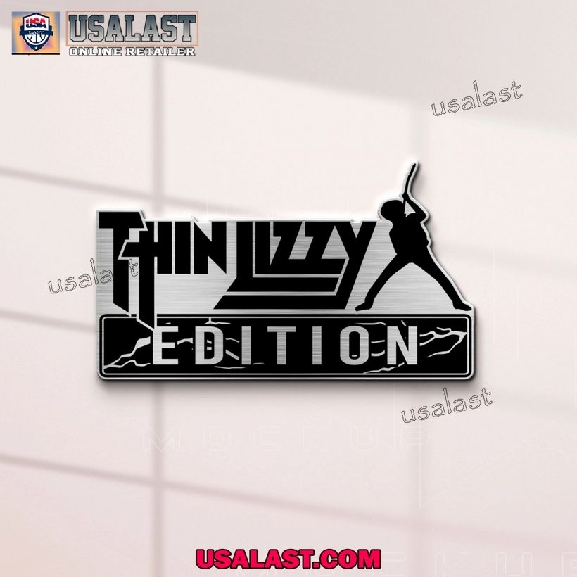 Thin Lizzy Edition 3D Engraved Car Emblem Sticker