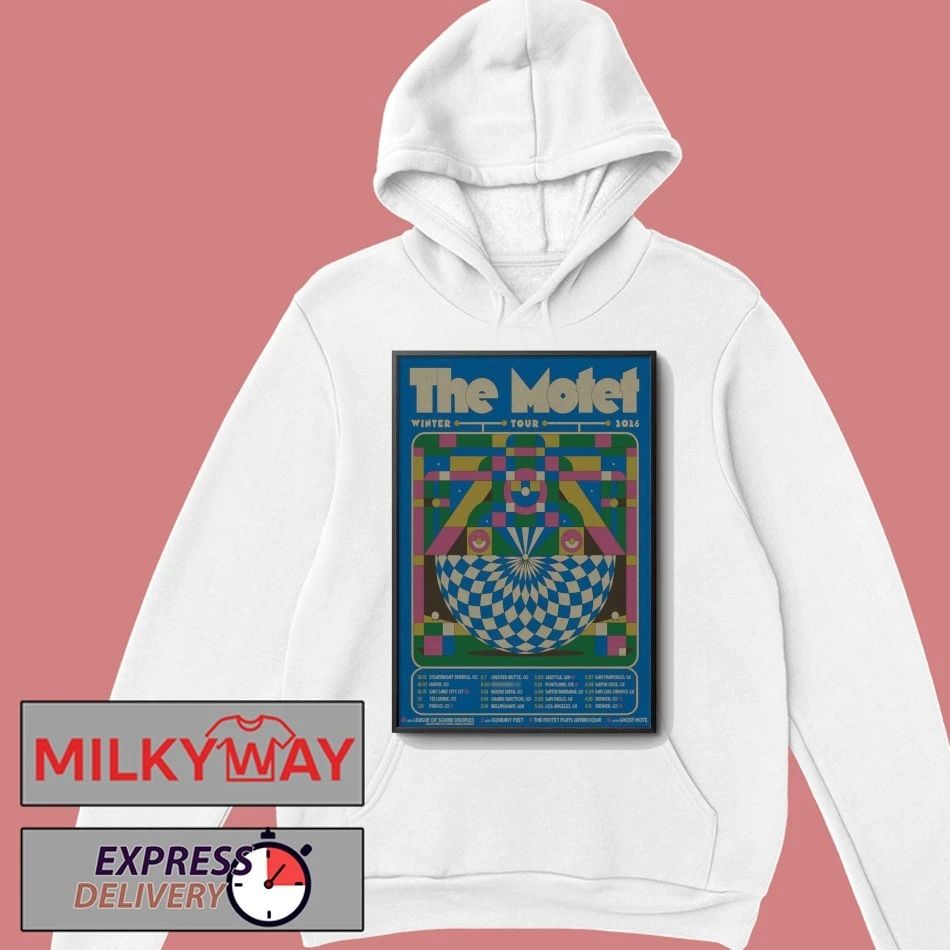 The Motet Poster Tour Winter 2026 shirt