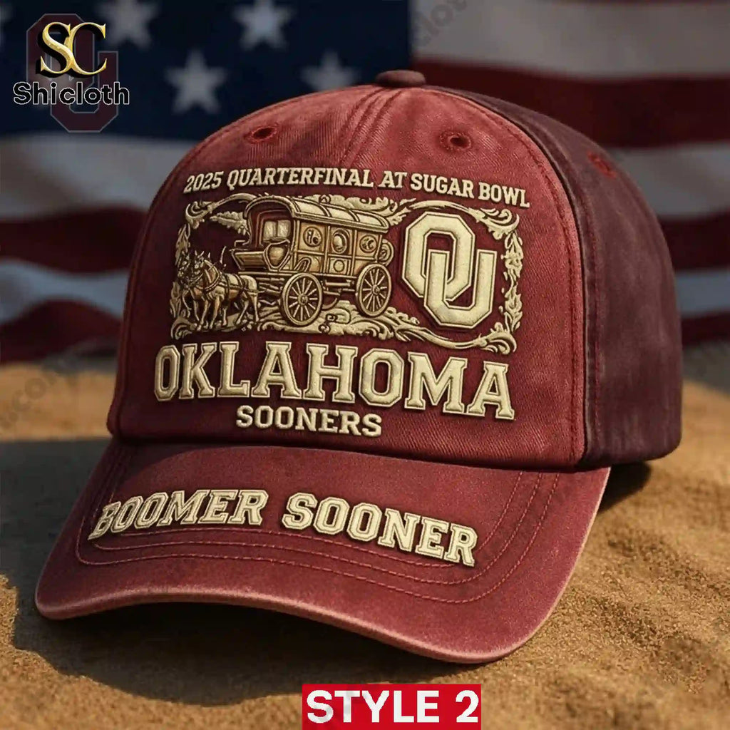 Oklahoma Sooners 131th Anniversary Cap Hat