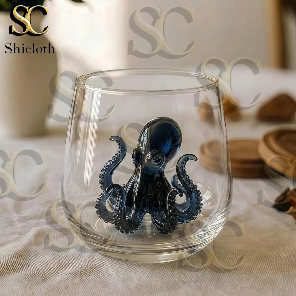 Kraken Octopus Collector’s Whiskey Glass
