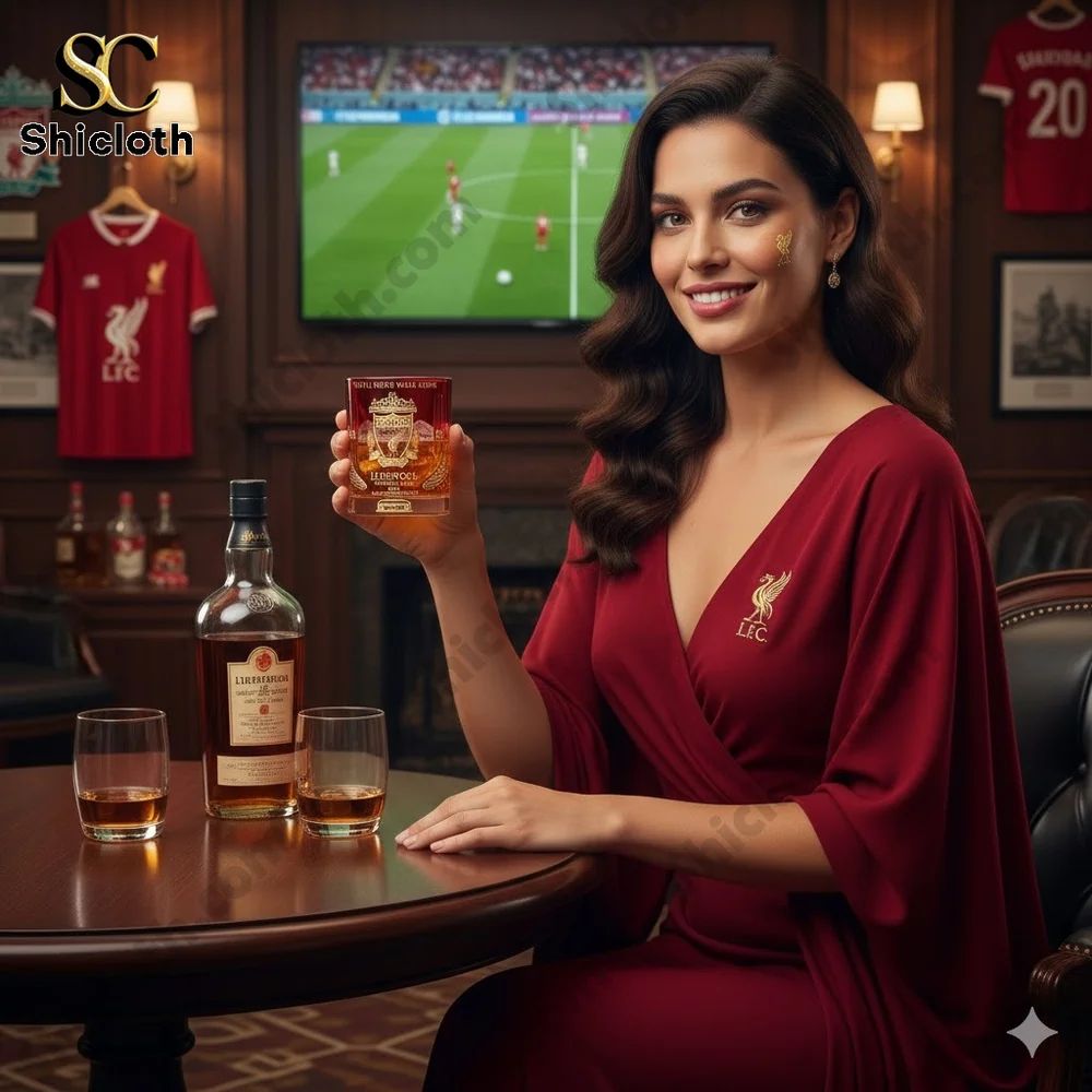 Liverpool Football Club 2026 Commemorative Whiskey Glass