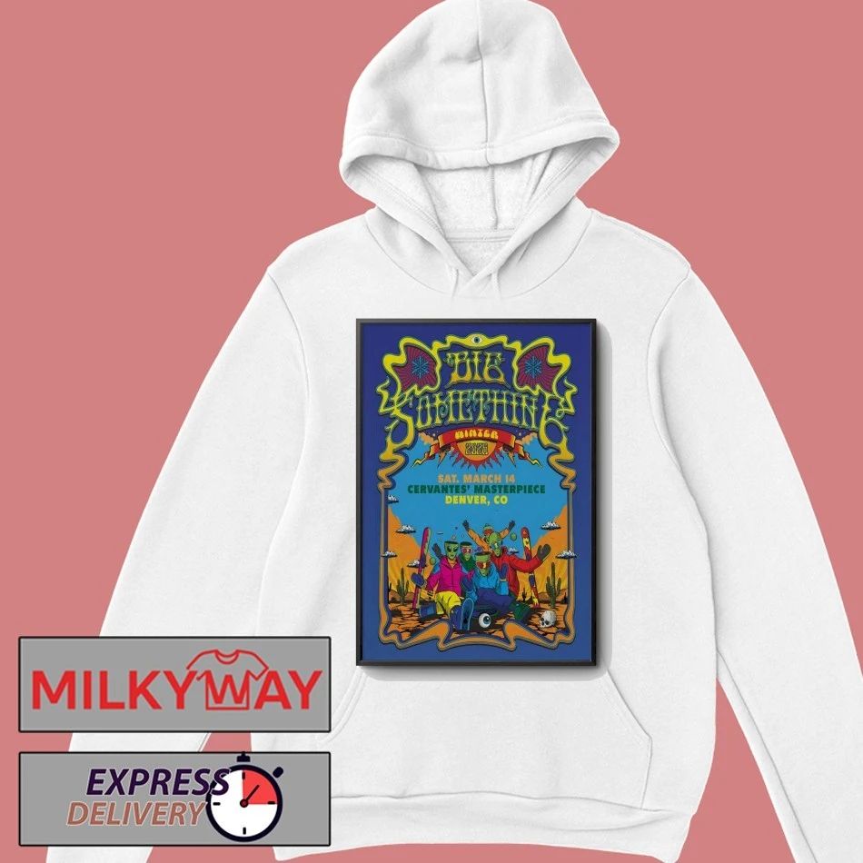 Big Something Tour Denver On Mar 14 2026 Poster shirt