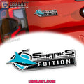 Cronulla-Sutherland Sharks Edition Custom 3D Car Badge Sticker