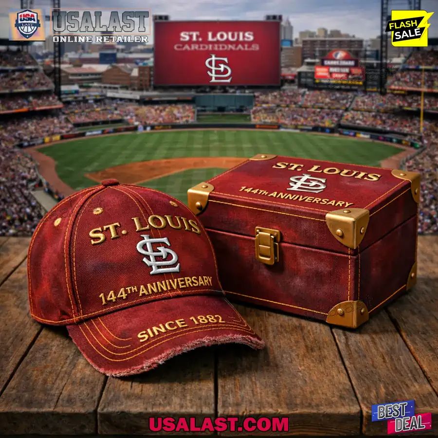 St. Louis Cardinals 144th Anniversary 1882-2026 Classic Cap
