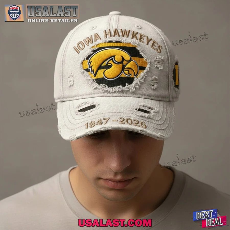 Iowa Hawkeyes 79th Anniversary 1847-2026 Baseball Cap