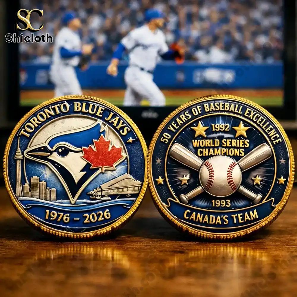 Toronto Blue Jays 50th Anniversary Commemorative Coin (1976-2026)
