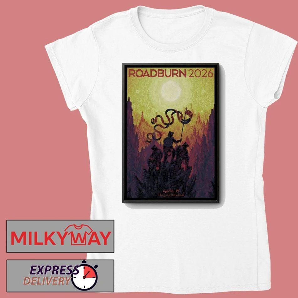 Roadburn Festival 4 16-4 19 2026 Tilburg, NL Poster shirt
