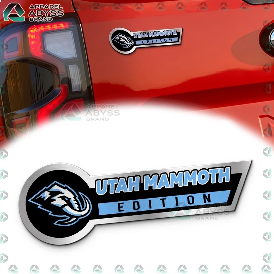 Utah Hockey Club Edition 3D Engraved Car Name Emblem
