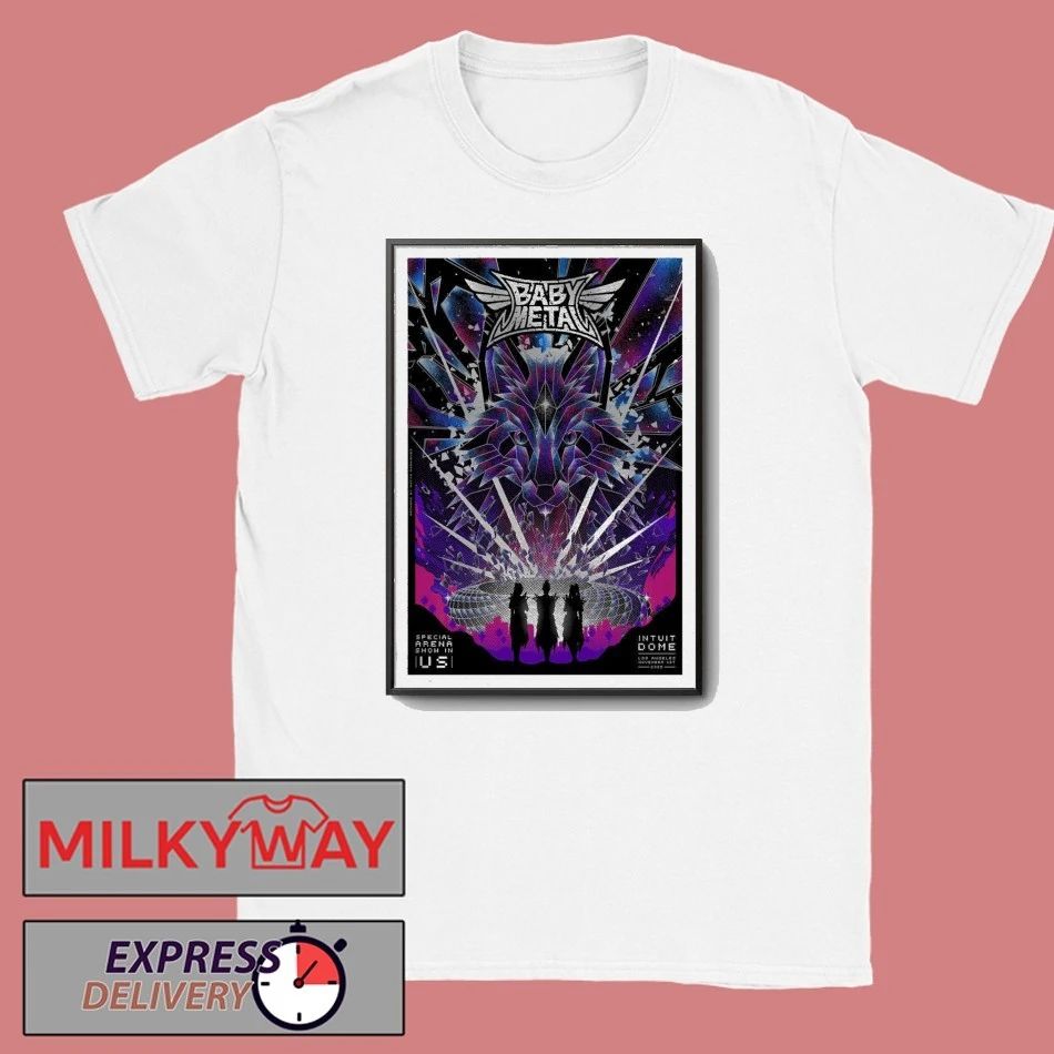 Babymetal 01 November 2025 Intuit Dome, Los Angeles, CA Poster shirt