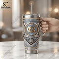 North Carolina Tar Heels Legacy 40oz Yeti Tumbler With Handle