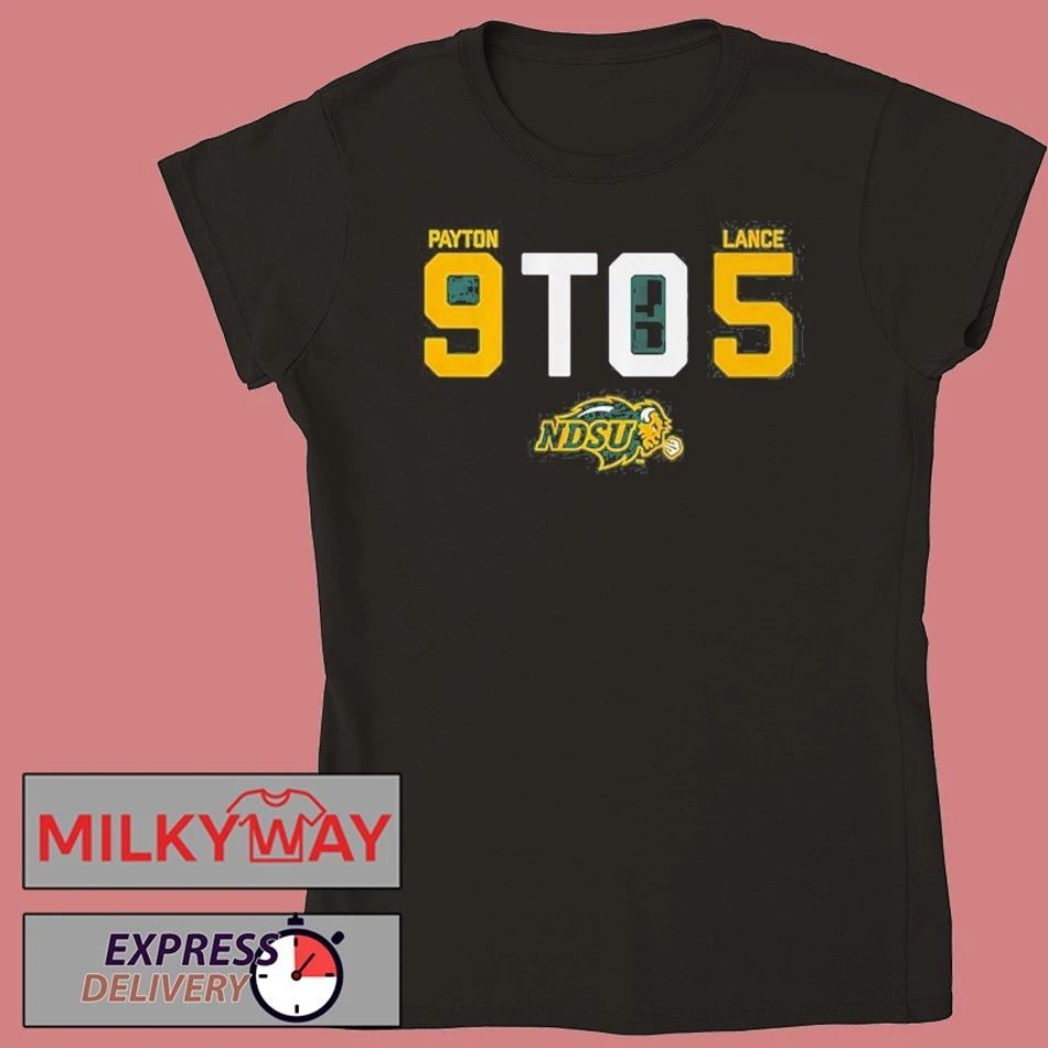 North Dakota State Football 9 To 5 T-shirt