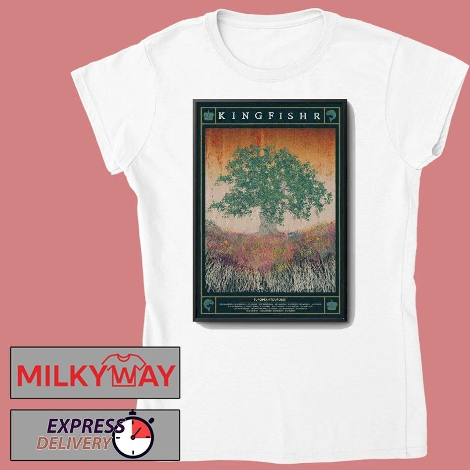 Kingfishr Poster EU Tour 2025 shirt